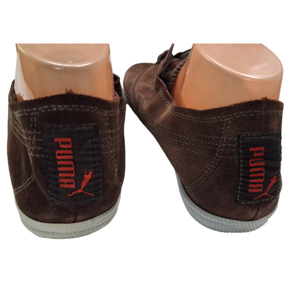 Puma Tekkies Hunger Brown Suede Casual Sneakers Mens Size 14 Shoes Vintage New main image 11